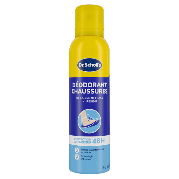 Déodorant anti-odeurs pour les chaussures SCHOLL, spray de 150ml