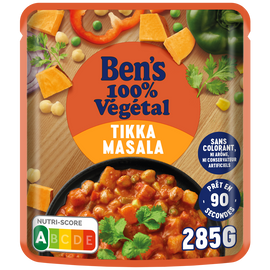 Plat cuisiné sauce micro-ondable Tikka Masala BEN'S ORIGINAL 285g
