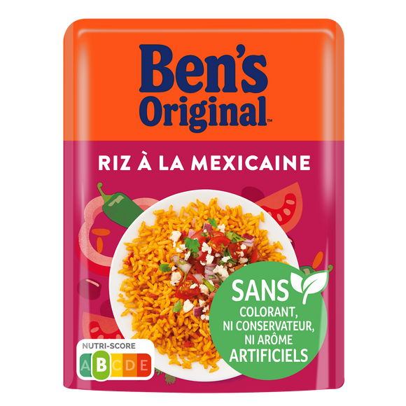 Riz Micro Ondable à la Mexicaine BEN'S ORIGINAL 220g