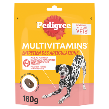 Aliment complémentaire chien Multivitamins Articulations PEDIGREE - 180g