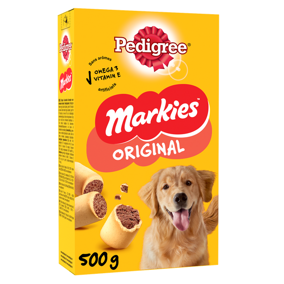 Biscuits chien Markies Original fourrés PEDIGREE - 500g