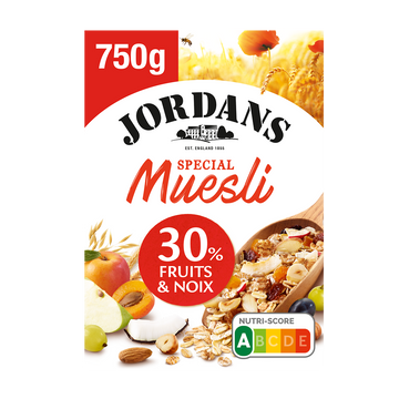 Céréales Spécial Muësli JORDAN'S, 750g