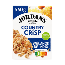Céréales country crisp mélange de noix JORDANS 550g