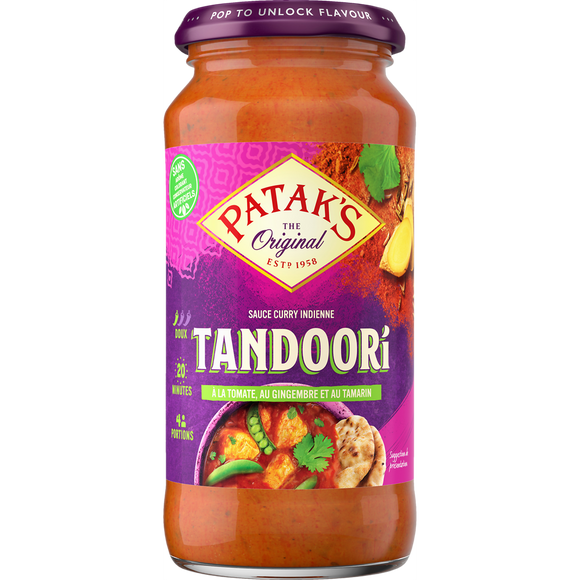 Sauce tandoori PATAK'S 450g