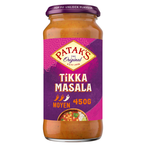 Sauce tikka masala PATAK'S 450g