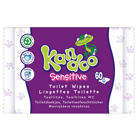 Lingettes toilette sensitive PAMPERS KANDOO recharge x60