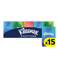 Mouchoirs Mini Collection KLEENEX, 15x7
