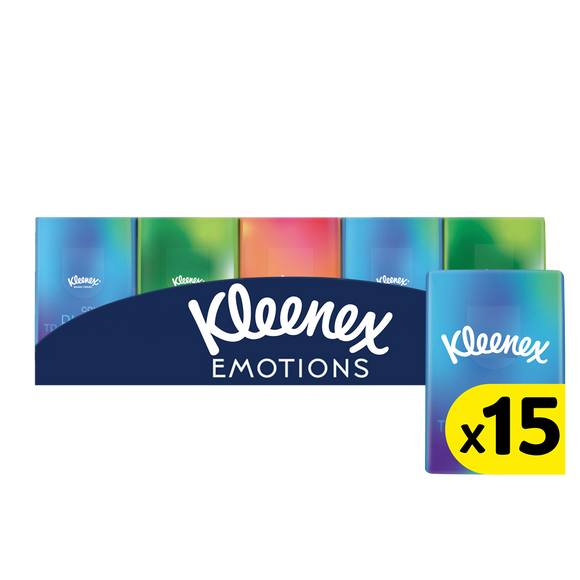 Mouchoirs Mini Collection KLEENEX, 15x7