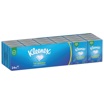 Mouchoirs en papier KLEENEX Original, 24 mini étuis