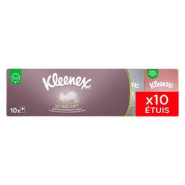 Mouchoirs ultra soft KLEENEX étui x10