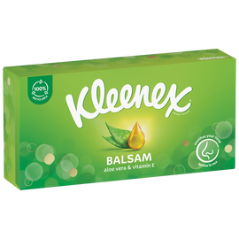 Mouchoirs balsam KLEENEX boîte x64