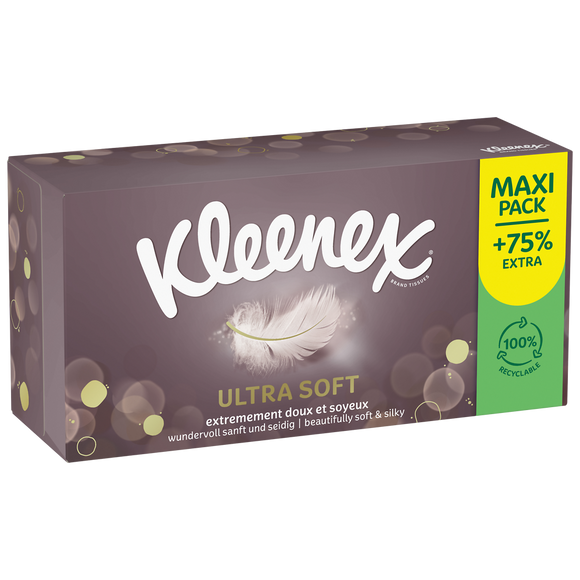 Kleenex Mouchoirs Maxi-Pack Ultrasoft x112