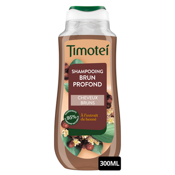 Shampooing TIMOTEI Brun Profond 300 ml