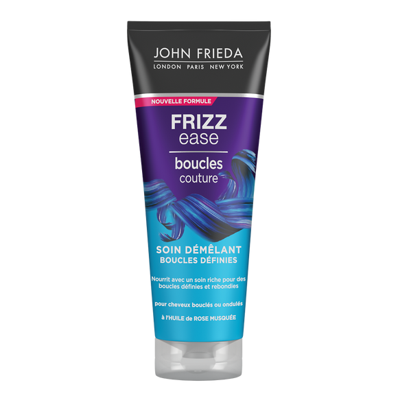 Soin cheveux démêlant frizz-ease boucles couture JOHN FRIEDA, tube de250ml