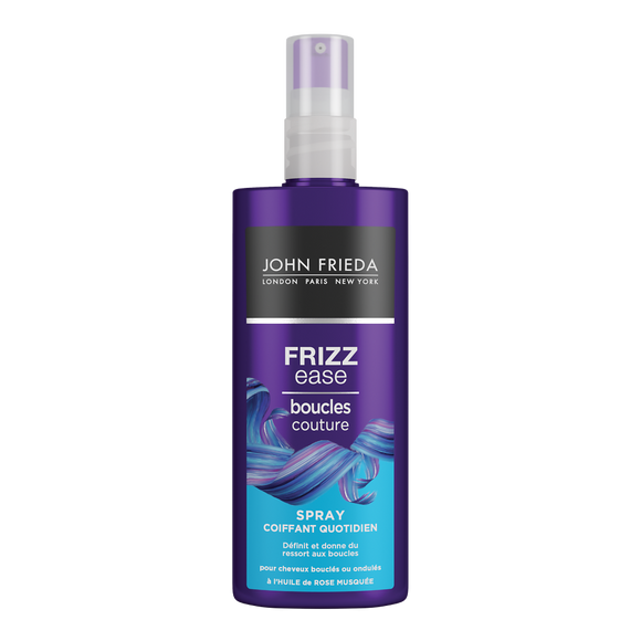 Spray coiffant quotidien frizz-ease boucles couture JOHN FRIEDA, flacon de 200ml