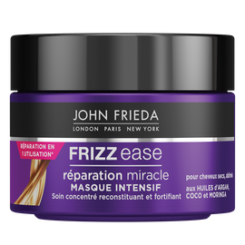 Masque cheveux frizz-ease intensif miraculous recovery JOHN FRIEDA, pot de 250ml