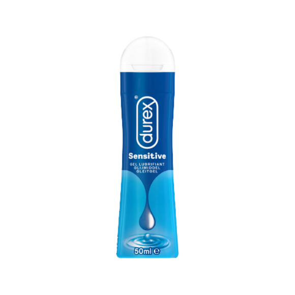 Gel lubrifiant intime Sensitive extra douceur DUREX PLAY, tube de 50ml