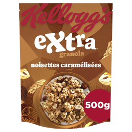 Céréales Extra Granola KELLOGG'S Noisettes Caramélisées - 500g
