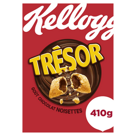 Céréales Trésor KELLOGG'S Chocolat Noisettes - 410g