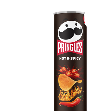 Chips tuiles Hot & Spicy PRINGLES - Boîte de 175g