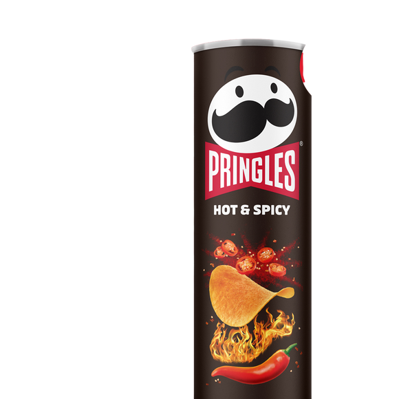 Chips tuiles Hot & Spicy PRINGLES - Boîte de 175g