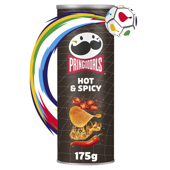 Chips tuiles Hot & Spicy PRINGLES - Boîte de 175g