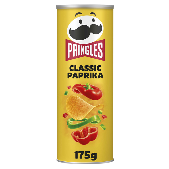 Chips tuiles Paprika PRINGLES - Boîte de 175g