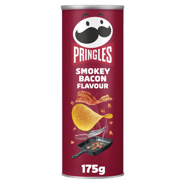 Chips tuiles Bacon PRINGLES - Boîte de 175g