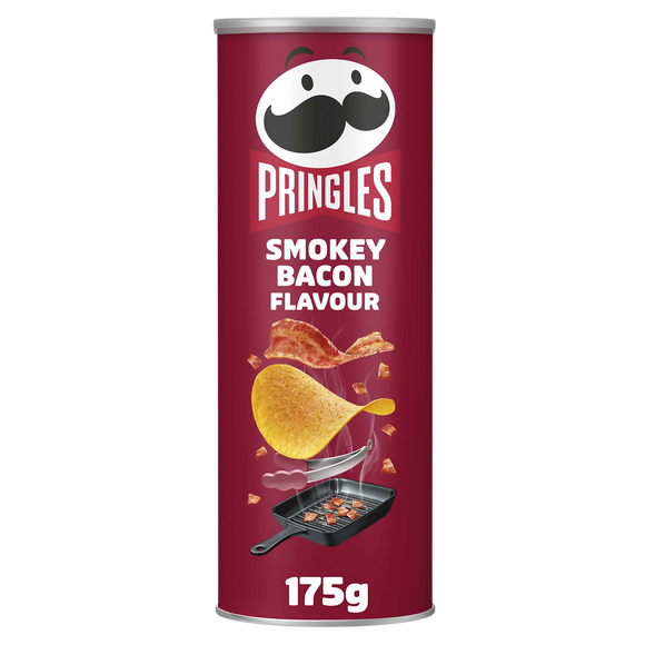 Chips tuiles Bacon PRINGLES - Boîte de 175g