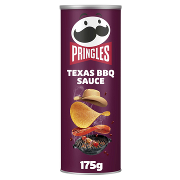 Chips tuiles  Texas Barbecue PRINGLES - Boîte de 175g