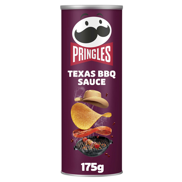 Chips tuiles  Texas Barbecue PRINGLES - Boîte de 175g