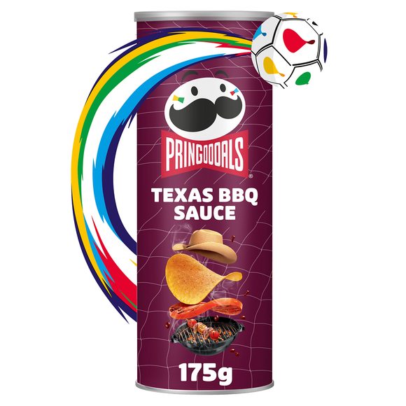 Chips tuiles Texas Barbecue PRINGLES - Boîte de 175g