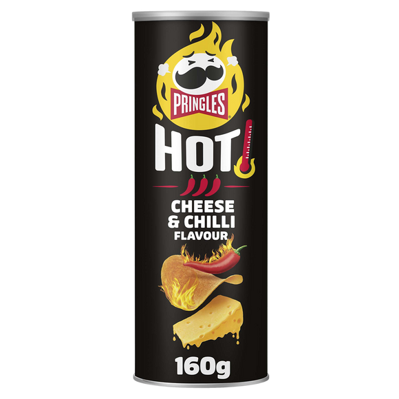 Chips Tuiles PRINGLES HOT Flamin' Cheese - 160g