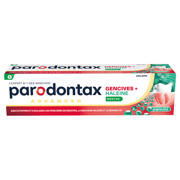Dentifrice PARODONTAX gencives et haleine 75ml
