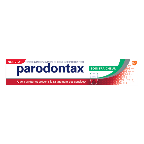 Dentifrice soin fraîcheur PARODONTAX, tube 75ml