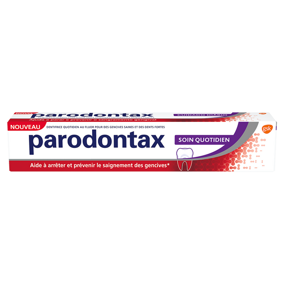 Dentifrice soin quotidien PARODONTAX, tube 75ml