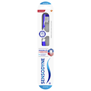 Brosse à dents sensibilité & gencives souple SENSODYNE