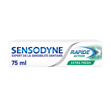 Dentifrice rapide action extra fresh SENSODYNE 75ml
