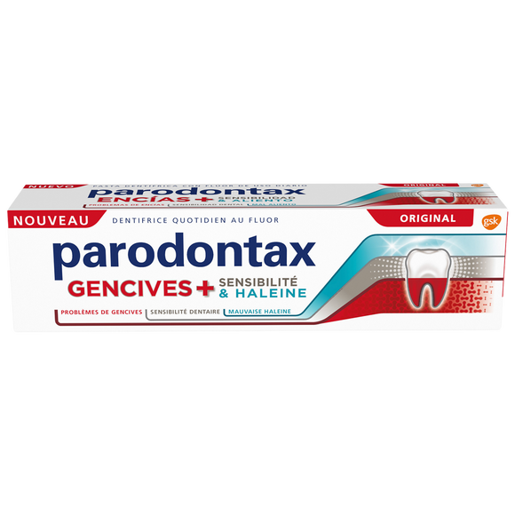 Dentifrice gencives+ sensibilité & haleine original PARODONTAX 75ml