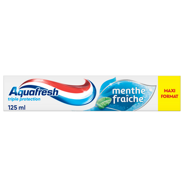 Dentifrice triple protection menthe fraîche AQUAFRESH x125ml