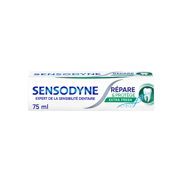 Dentifrice répare & protège extra fresh SENSODYNE tube 75ml