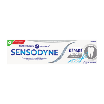 Dentifrice répare & protège blancheur SENSODYNE tube 75ml