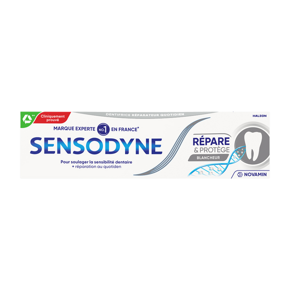 Dentifrice répare & protège blancheur SENSODYNE tube 75ml