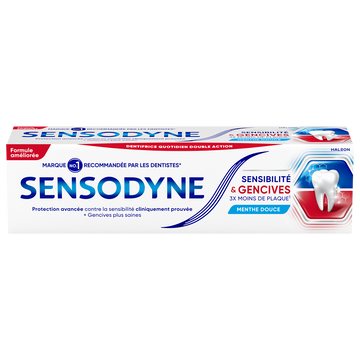 Dentifrice SENSODYNE Sensibilité & Gencives 75ml