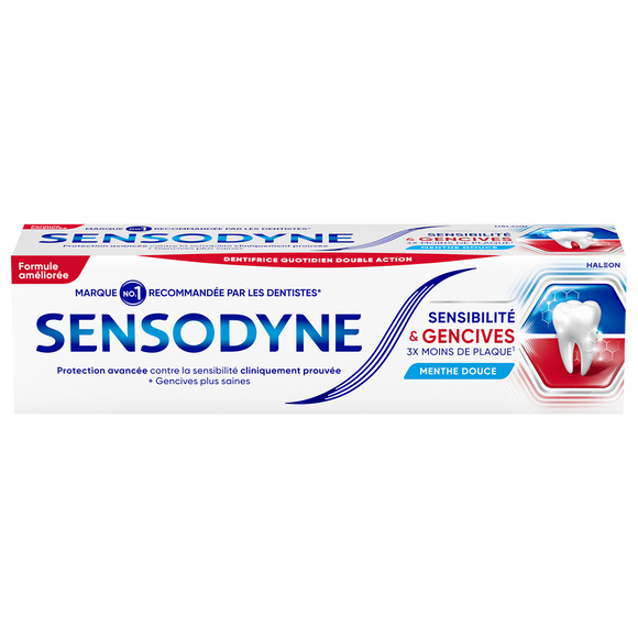 Dentifrice SENSODYNE Sensibilité & Gencives 75ml