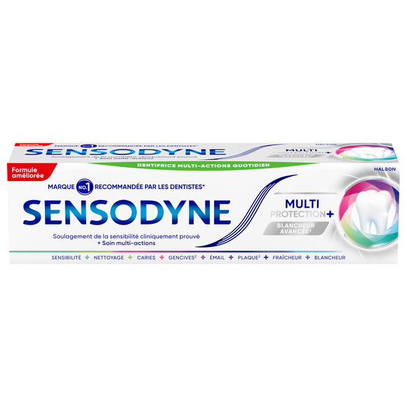 Dentifrice SENSODYNE multi-protection blancheur 75mL
