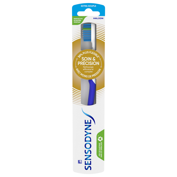 Brosse à dent SENSODYNE Flexi+ Soin & Précision Extra souple