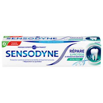 Dentifrice SENSODYNE répare & protège extra fresh 75ml