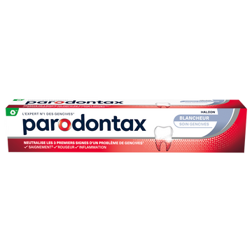 Dentifrice PARODONTAX soin blancheur 75ml