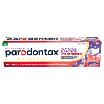 Dentifrice PARODONTAX renforce et protège Blancheur 75ml